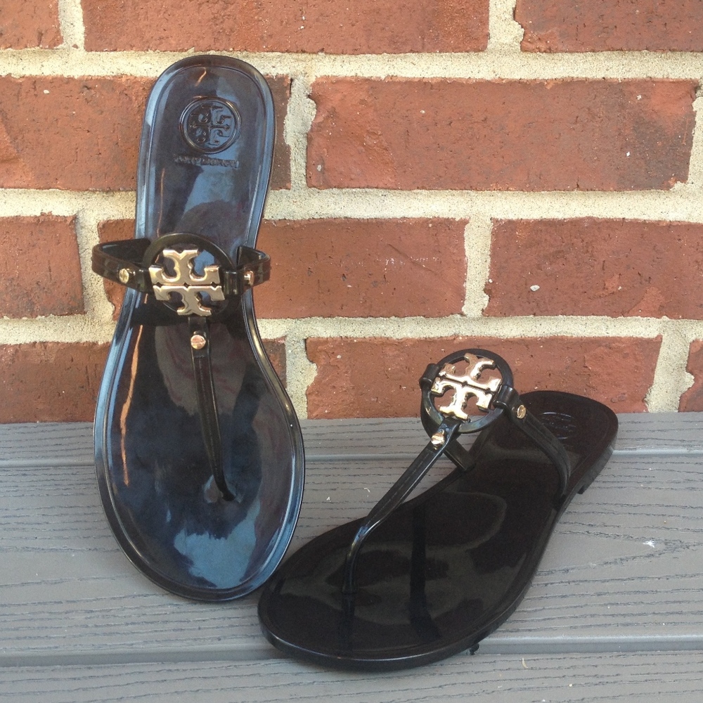 New Tory Burch Mini Miller Jelly Sandals
